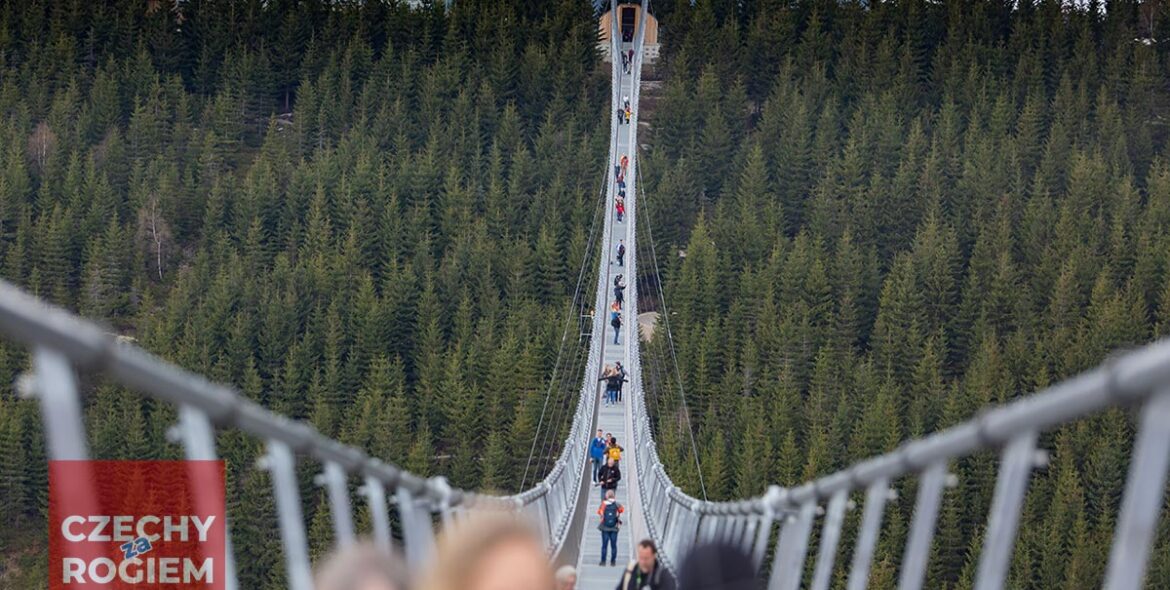 Sky Bridge 721. Najdłuższy most wiszący na świecie.